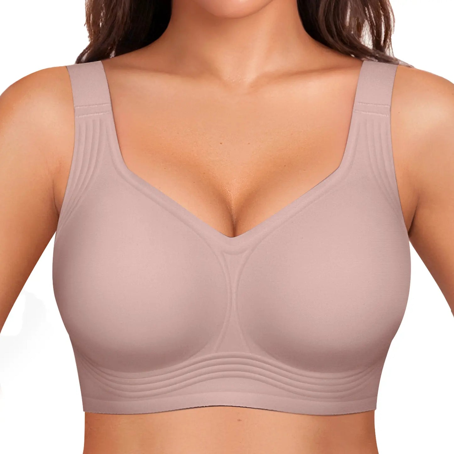 Jelly Seamless Lift Bra | Wireless Push-Up Comfort & Full Coverage