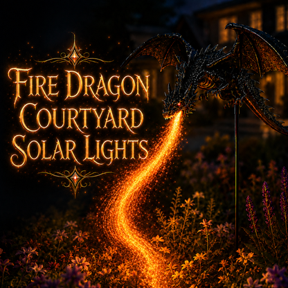 Dragon Flame Solar Garden Lights