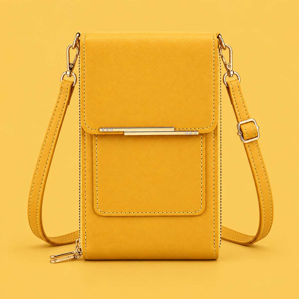 📱Touchscreen Crossbody Phone Bag with Card Slots & Dual Zippers📱