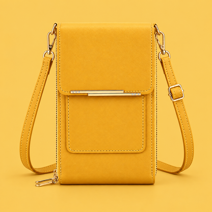 📱Touchscreen Crossbody Phone Bag with Card Slots & Dual Zippers📱