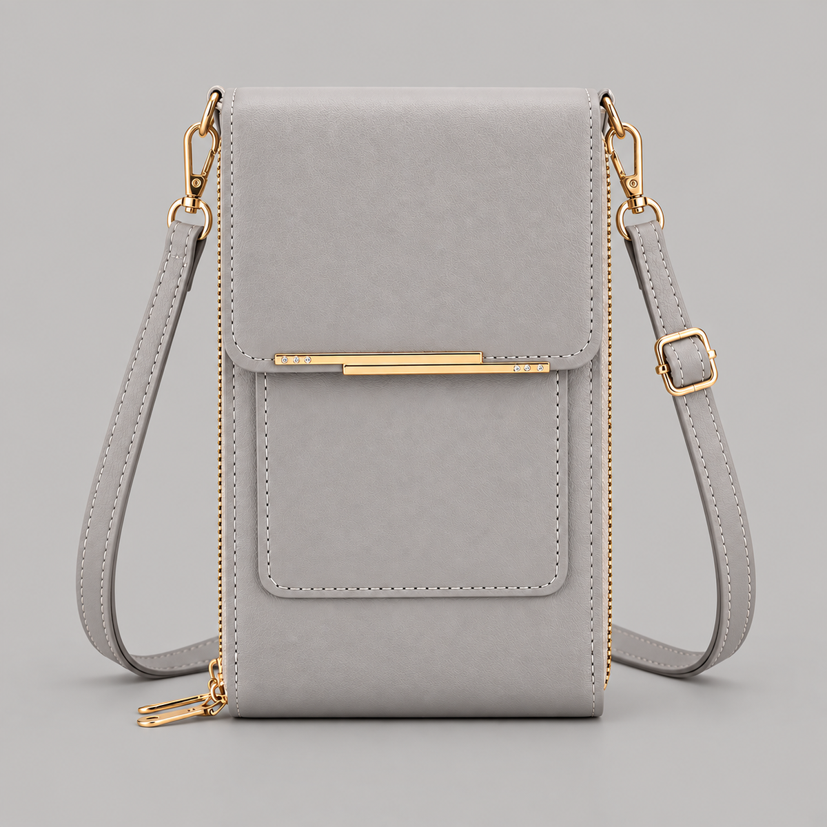 📱Touchscreen Crossbody Phone Bag with Card Slots & Dual Zippers📱