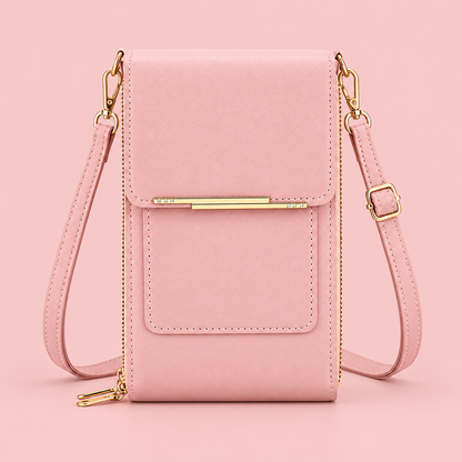 📱Touchscreen Crossbody Phone Bag with Card Slots & Dual Zippers📱