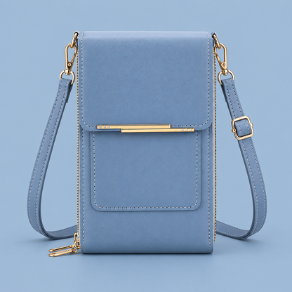 📱Touchscreen Crossbody Phone Bag with Card Slots & Dual Zippers📱