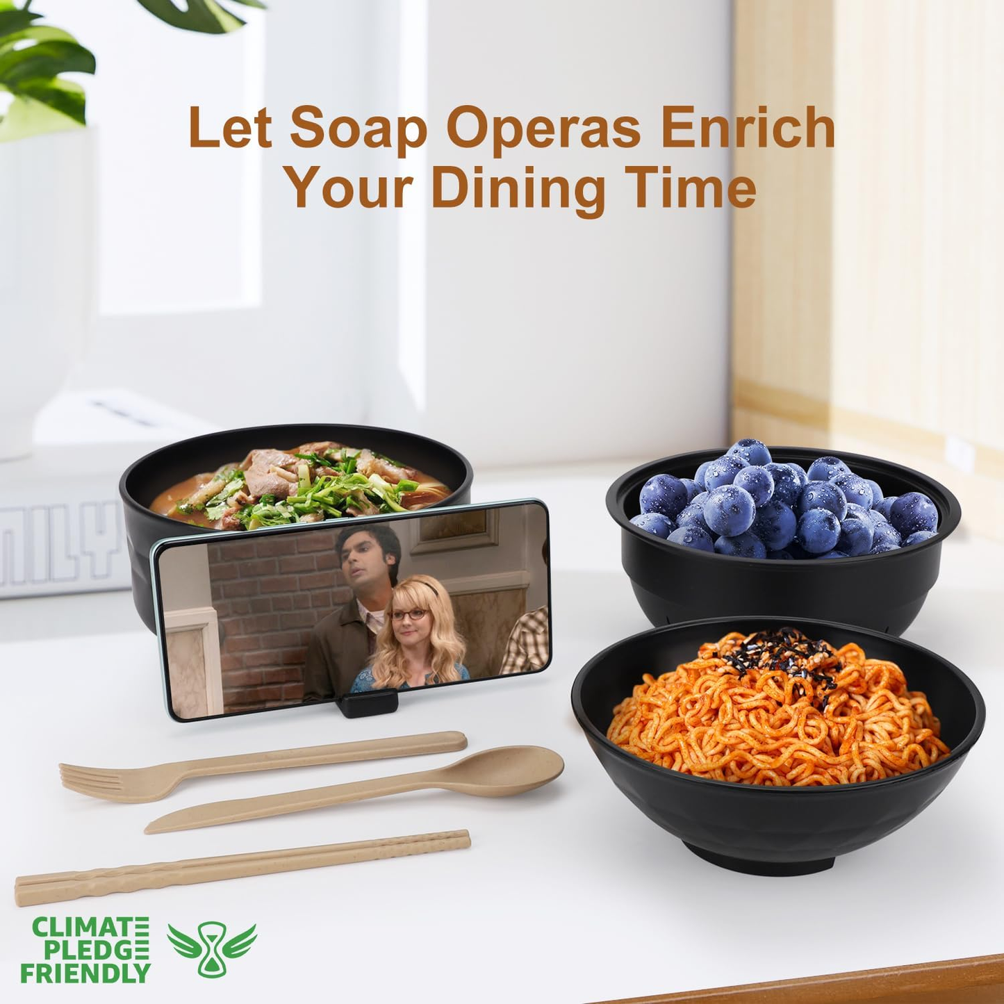 6-Piece Microwave Ramen Bowl Set