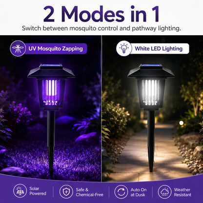 🏡Solar-powered 2-in-1 mosquito killer lamp🏡