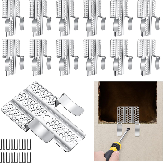 🔧Easy-to-Install 1/2-Inch Drywall Clips🔧