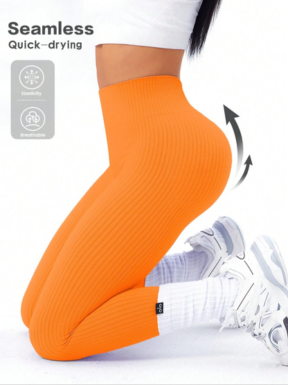 💃Women's Ribbed Yoga Leggings – High Waist & Everyday Comfort💃
