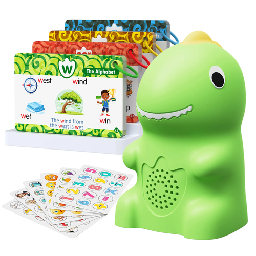 Dinosaur Interactive Learning Flashcard Set—Contains 592 words and phonics fun