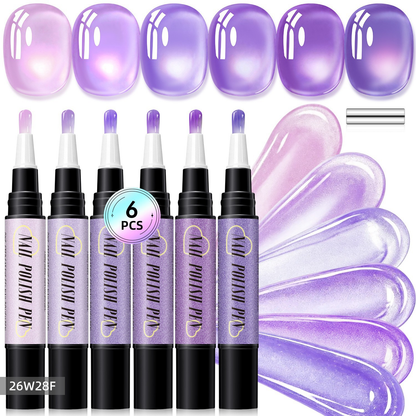5-in-1 Aurora Effect Gel Nail Polish Pen