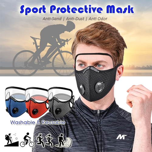Carbon Filter Dust Mask – Reusable, Breathable & Adjustable