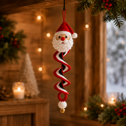 🎄 Handmade Christmas Crochet Ornament Kit - The Perfect DIY Holiday Gift & Decoration 🎅