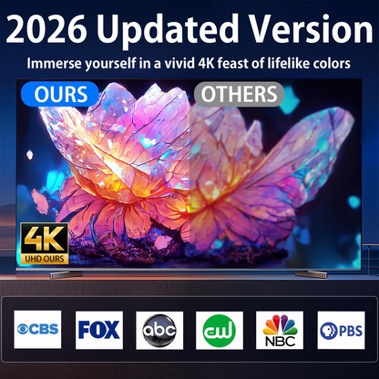 4K Indoor TV Antenna – Free Channel Viewing