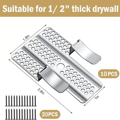 🔧Easy-to-Install 1/2-Inch Drywall Clips🔧