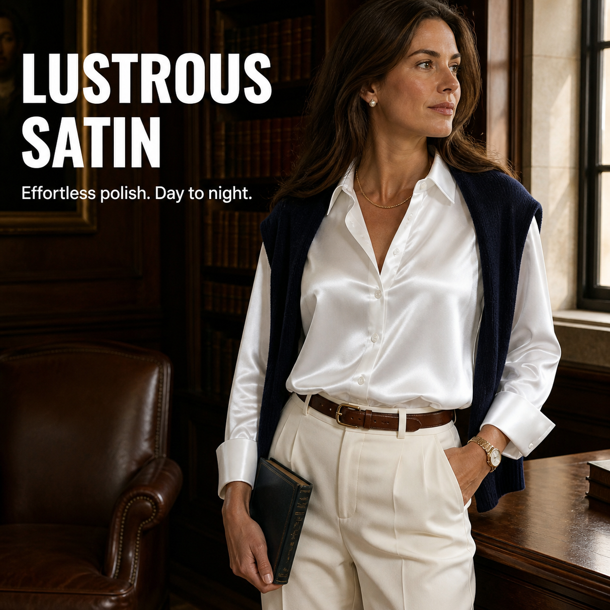 Effortless Polish With a Lustrous Satin Finish
