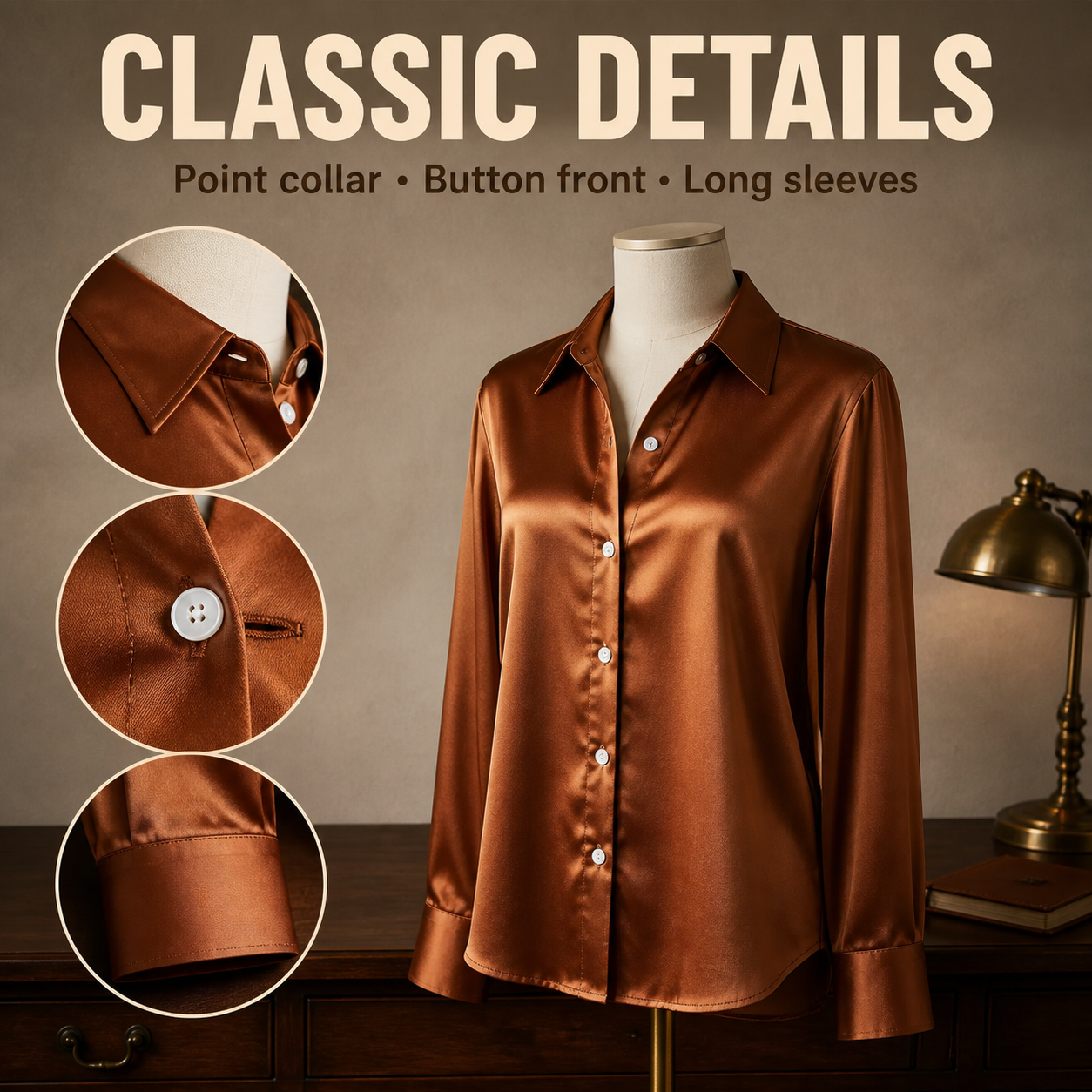 Effortless Polish With a Lustrous Satin Finish