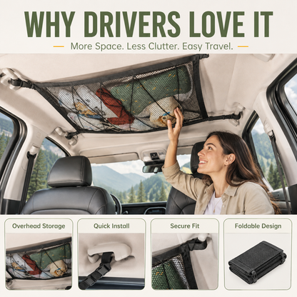 Extra Overhead Car Storage Without Losing Passenger Legroom