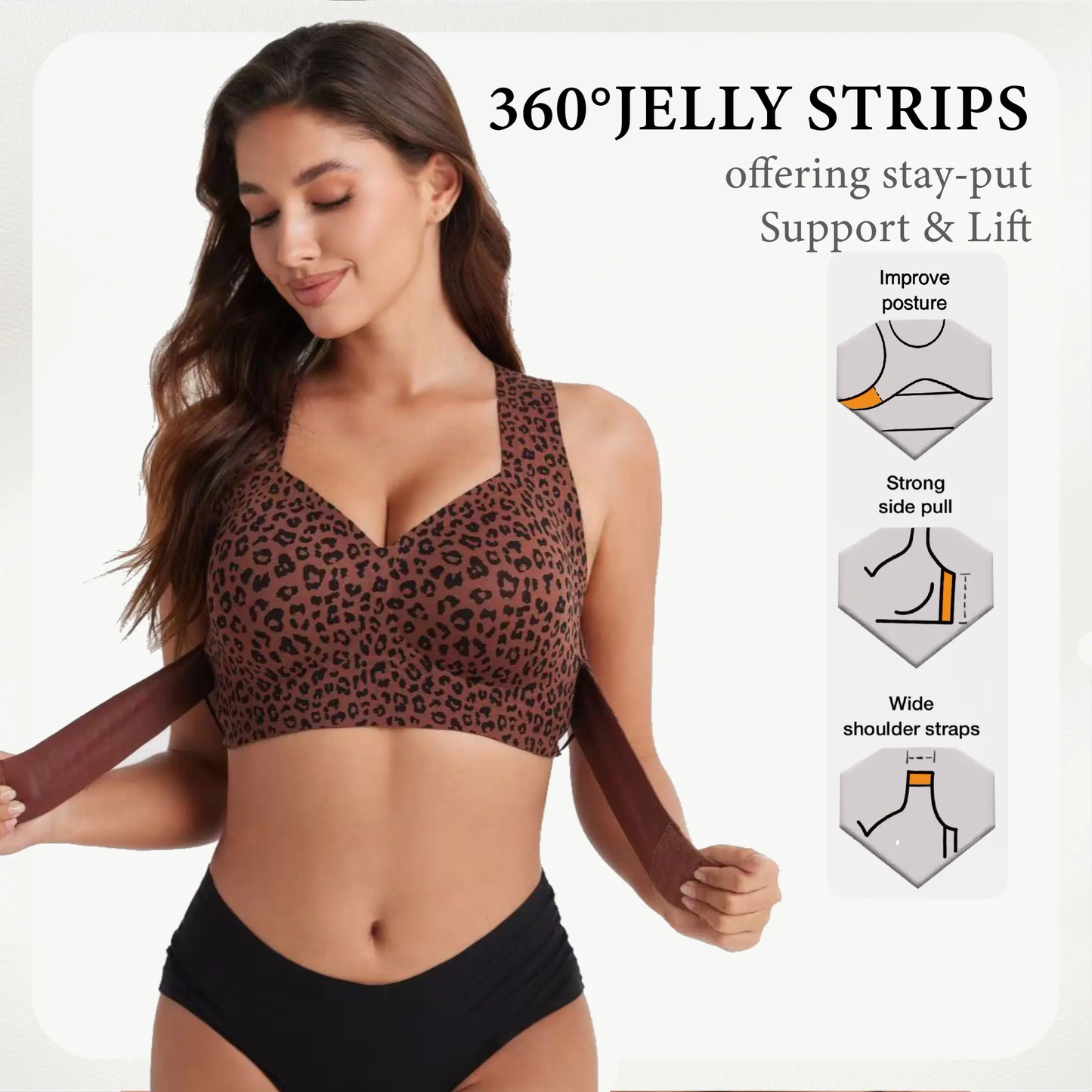 Seamless Wireless Shaping Bra – Smooth Silhouette & All-Day Support