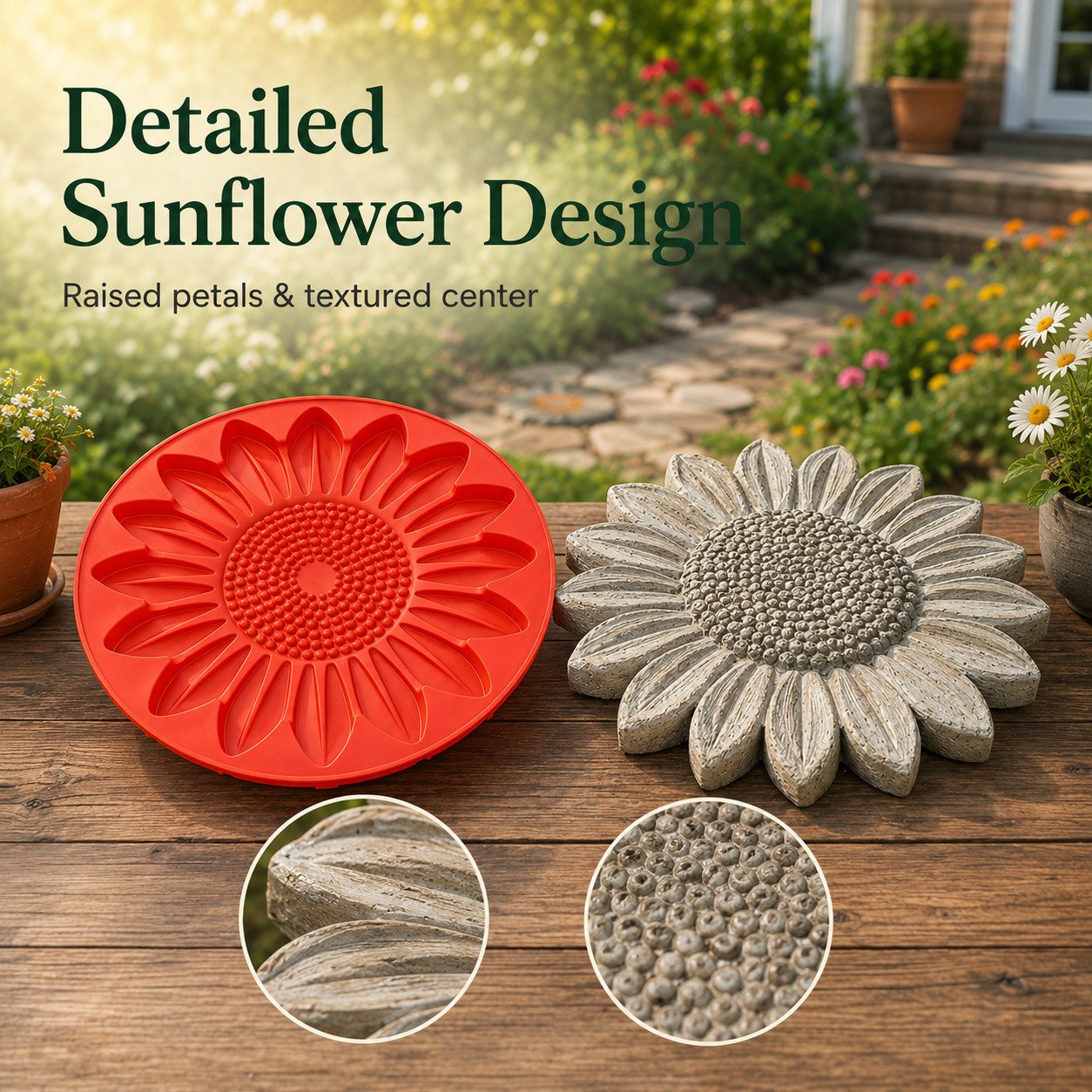 💥LAST DAY 50% OFF🌻Reusable Garden Art Mold – Make Your Garden Truly One of a Kind