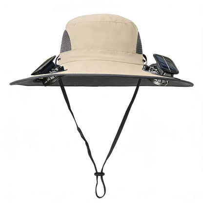 ☀️UPF 50+ Dual Solar Fan Wide Brim Cooling Hat☀️