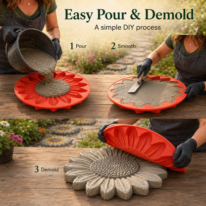 💥LAST DAY 50% OFF🌻Reusable Garden Art Mold – Make Your Garden Truly One of a Kind