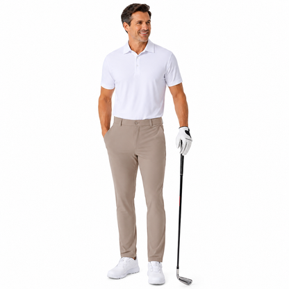 Men's Lightweight Stretch Golf Pants – Quick-drying and Breathable