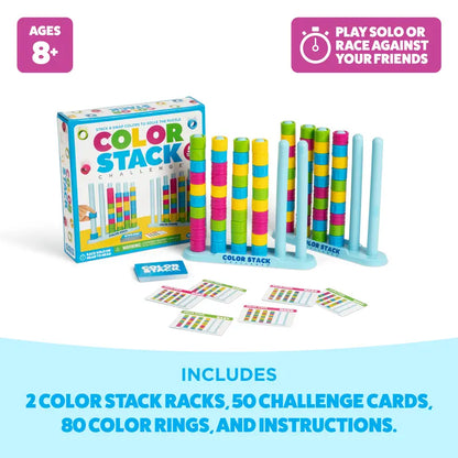 Color Stack Challenge – A Fast-Paced Color Matching Puzzle Game for Fun Parties and Family Game Night.
