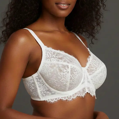 Women's Full Coverage Lace Support Bra