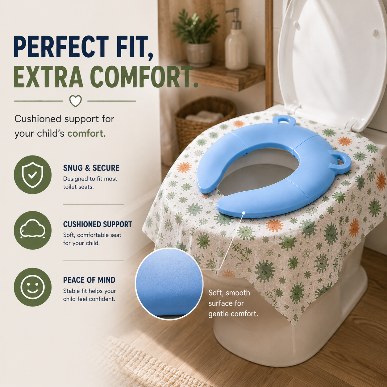 2-in-1 Folding Toilet Seat Travel Set – A Safer and Cleaner Toilet Experience