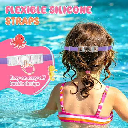 Kids Swim Goggles – Anti-Fog, UV Protection & Adjustable Fit