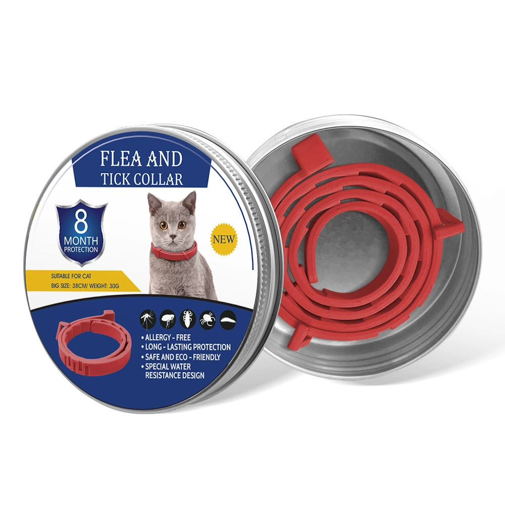 Natural plant extract pet collar – effectively repels fleas and ticks