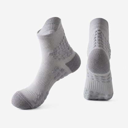 Athletic Non-Slip Cushion Quarter Socks for Men, Women & Youth – Performance Training & Sports
