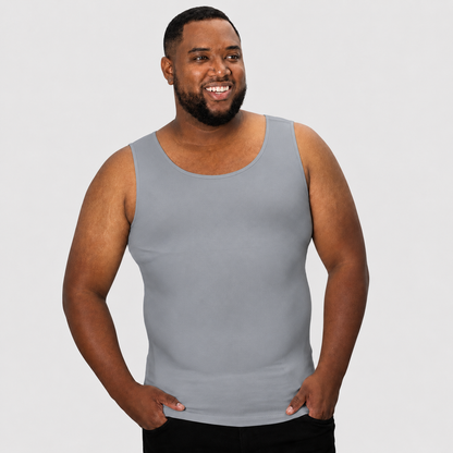 Men's Sleeveless Compression Shirts - Slim Body Shaping Undershirts