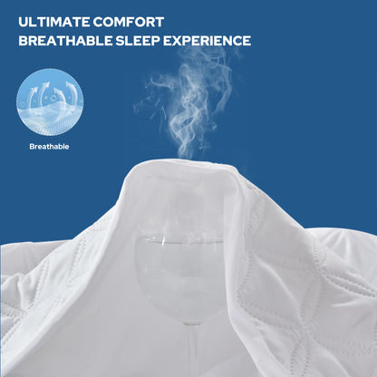 Waterproof Mattress Protector – Cooling, Quiet & Deep-Pocket Comfort