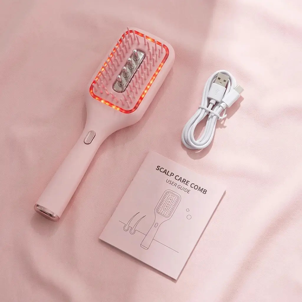 Red Light Scalp Care &amp; Oil Applicator Brush