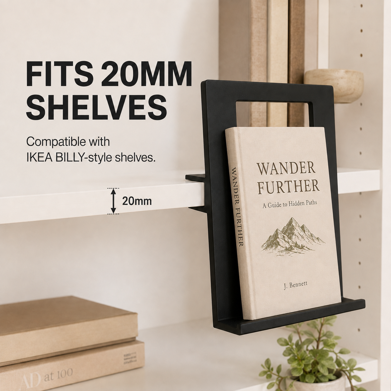 Invisible Floating Book Shelf– Create a Stunning Floating Book Display