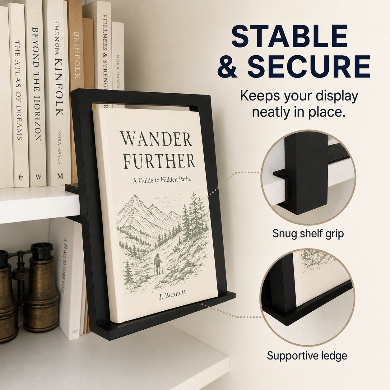 Invisible Floating Book Shelf– Create a Stunning Floating Book Display