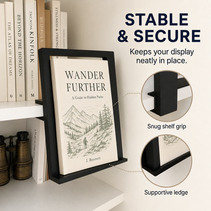Invisible Floating Book Shelf– Create a Stunning Floating Book Display