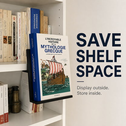 Invisible Floating Book Shelf– Create a Stunning Floating Book Display