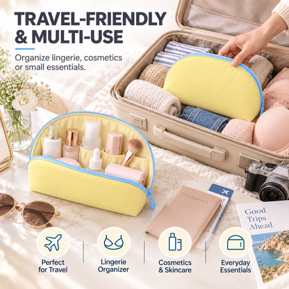 👛3-in-1 Waterproof Portable Travel Underwear Organizer Bag👛