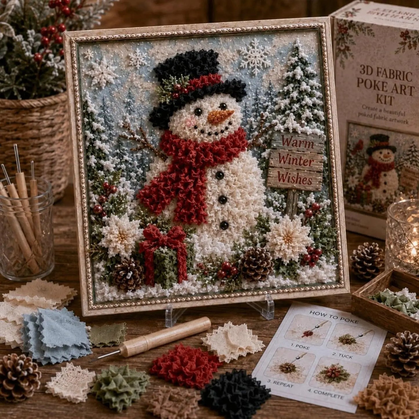 Create Your Own Cozy 3D Christmas Masterpiece