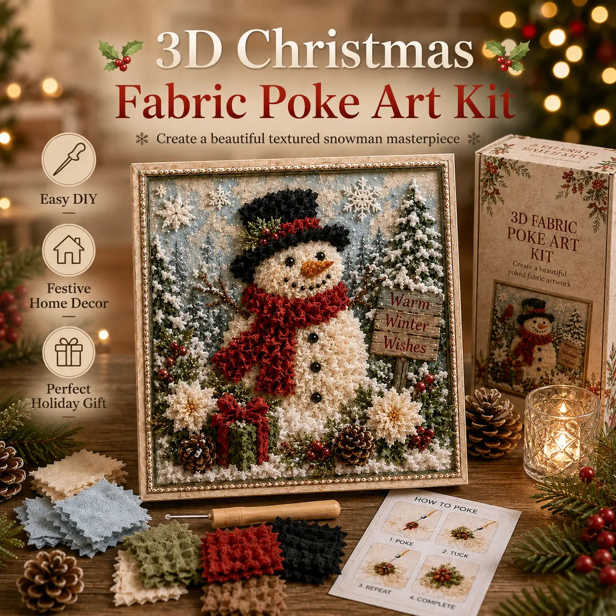 Create Your Own Cozy 3D Christmas Masterpiece