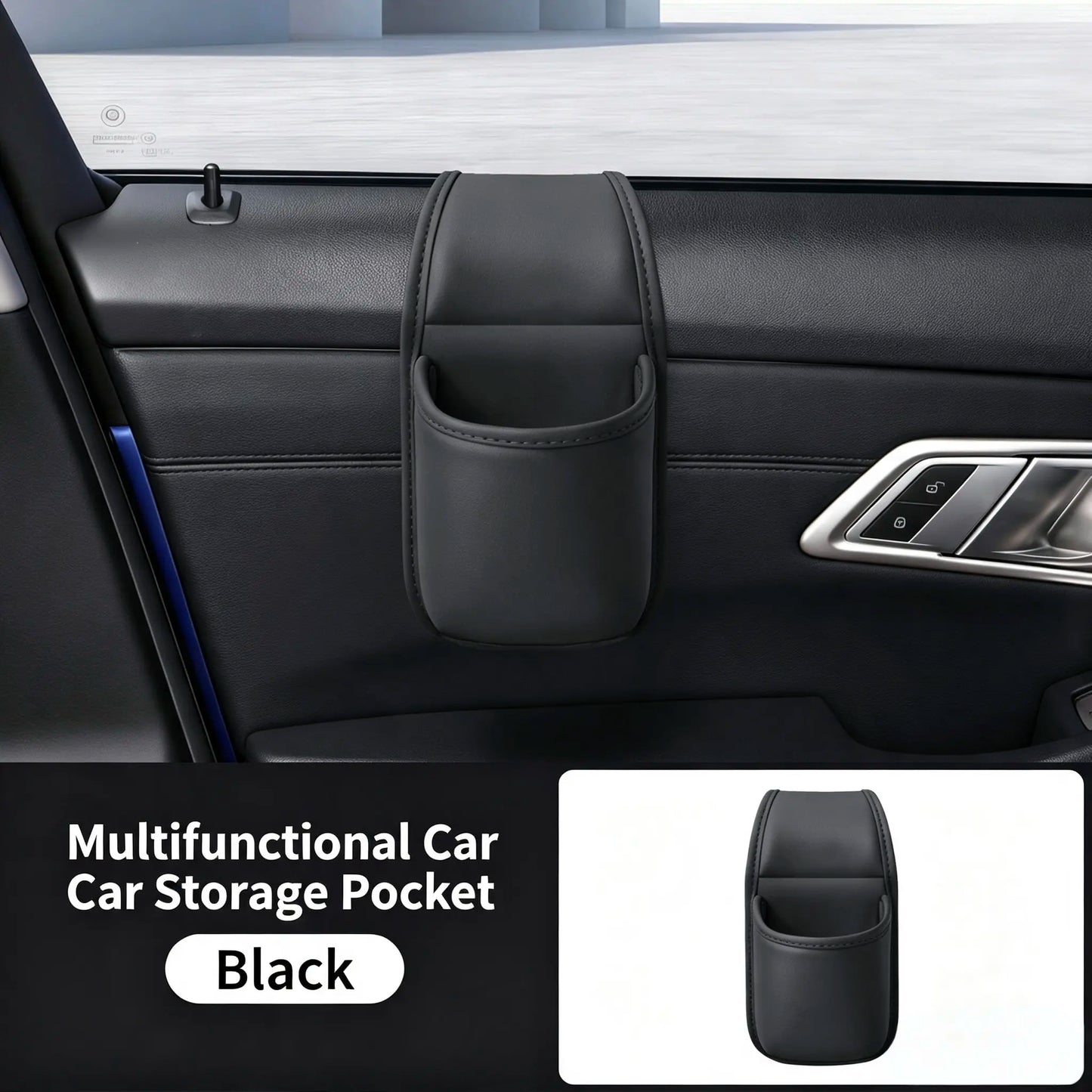 Multifunctional Car Door Storage Pocket