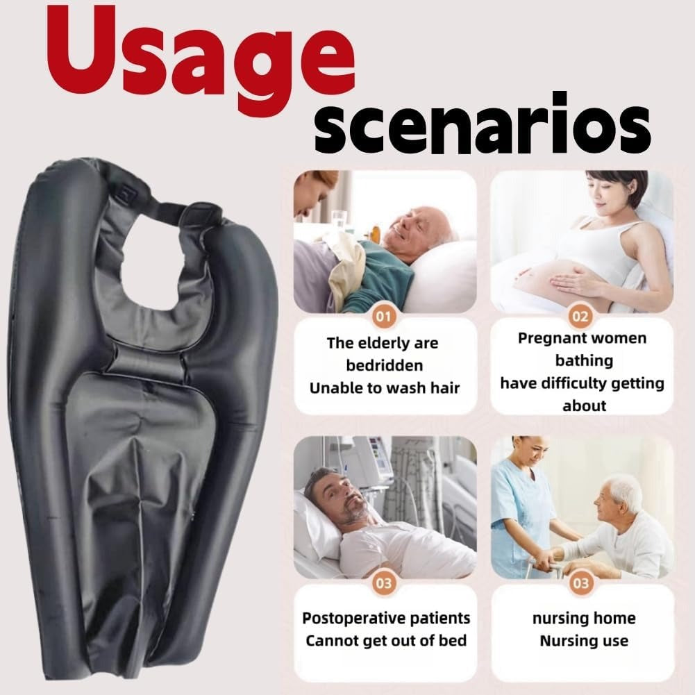 Inflatable Portable Shampoo Basin