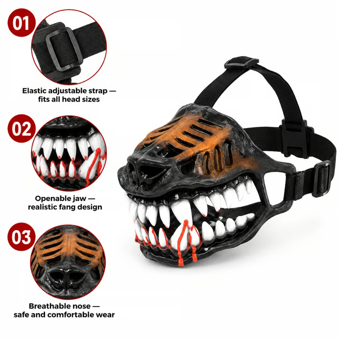 Bloody Fang Hell Hound Monster Muzzle