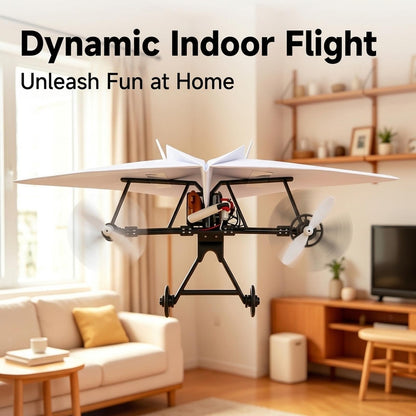 Rc Paper Airplane Motor Kit DIY Model Airplanes Launcher Construction Set