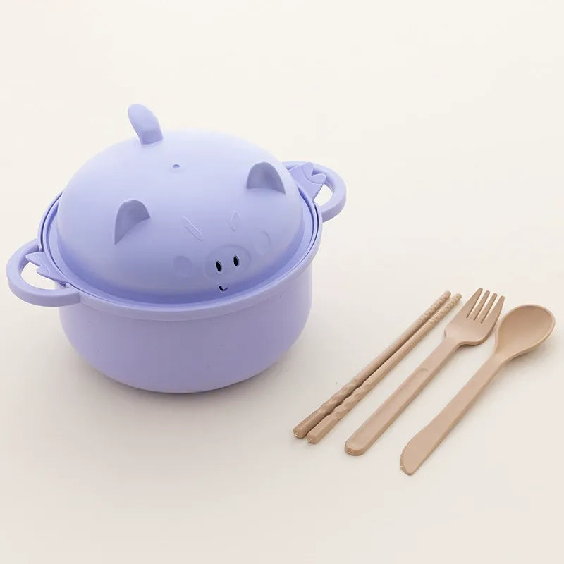 Microwave Ramen Cooker Bowl (6-Piece Set)— Easy Meals Without Cooking