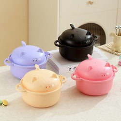 Microwave Ramen Cooker Bowl (6-Piece Set)— Easy Meals Without Cooking