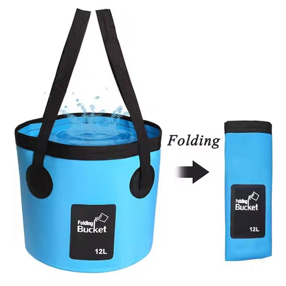 Portable Waterproof Collapsible Water Bucket