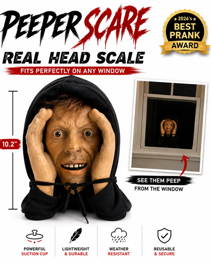 "Stranger" Window Peeper Motion Prank