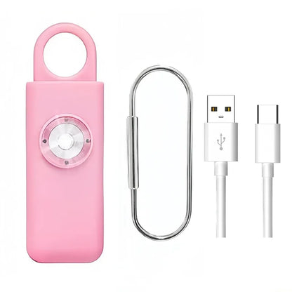 Personal Safety Alarm – 130dB Siren & LED Light for Women’s Self-Defense